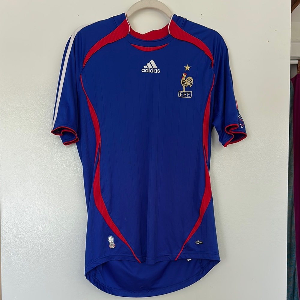 Adidas France Soccer Jersey Medium Men’s
